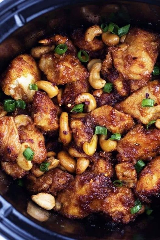 Effortless Crock Pot Cashew Chicken Delight – Kitchen 🍴👩‍🍳
